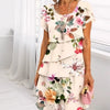 Icone™ SpringDress: Women's Spring Floral Cascade Elegant Dress