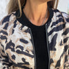 Icone™ ZebraJacket: Elegant Stylish Zebra Patterned Jacket