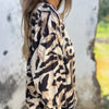Icone™ ZebraJacket: Elegant Stylish Zebra Patterned Jacket