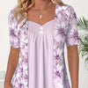 Icone™ FloralTop: Women's Loose And Comfortable Stylish Floral Top