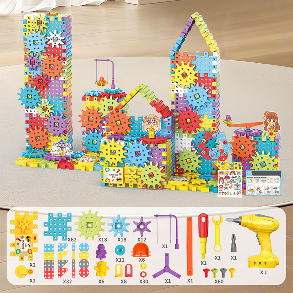 Kletshuts™ GearPuzzle: Amazing Interactive 3D Gear Puzzle Game Set