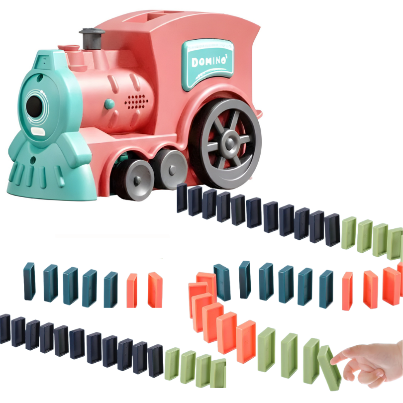Kletshuts™ DominoTrain - Automatic Domino Laying Train Set