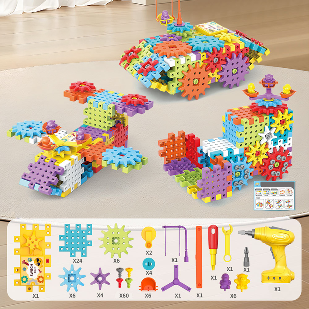 Kletshuts™ GearPuzzle: Amazing Interactive 3D Gear Puzzle Game Set