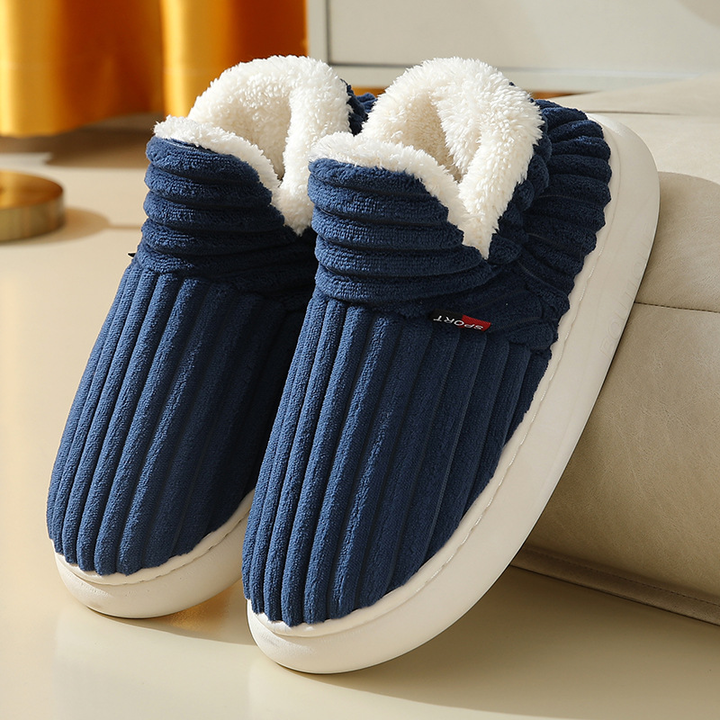 Happy™ CozySlippers: Unisex Winter Footwear Comfortable Warm Slippers