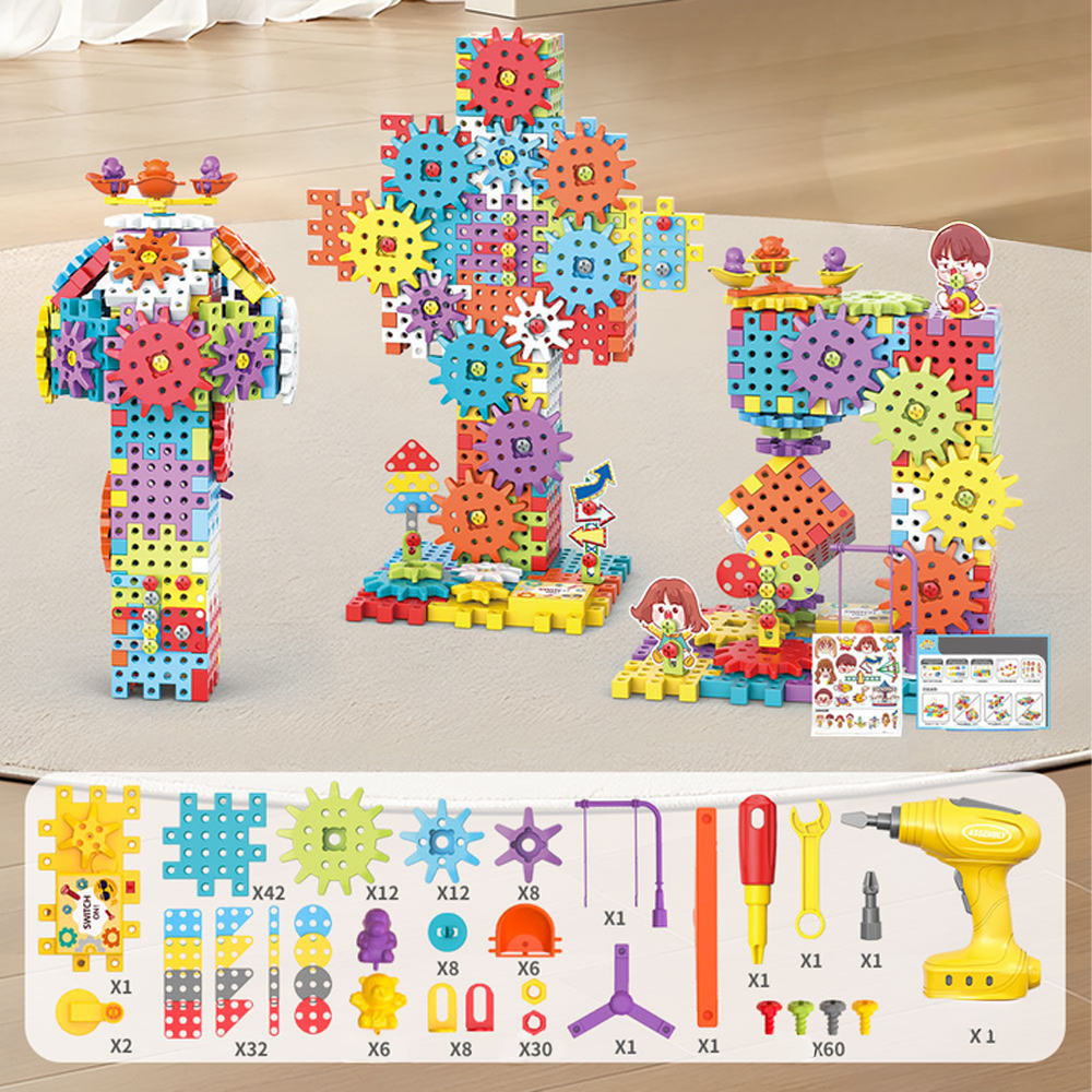 Kletshuts™ GearPuzzle: Amazing Interactive 3D Gear Puzzle Game Set