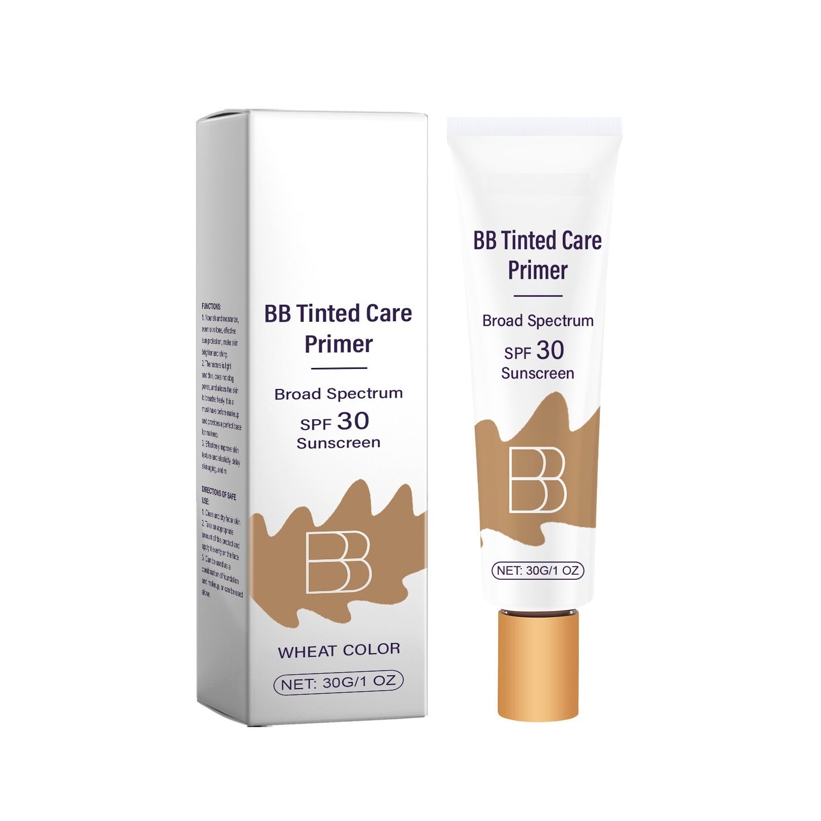 MoisturizerPrimer 1+1 FREE - All In One BB Tinted Moisturizer Primer And Sunscreen Cream