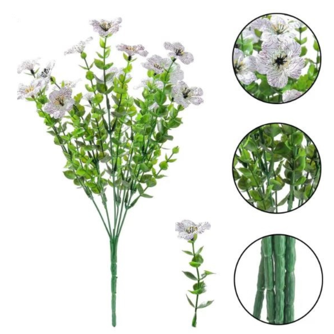 Globetrek° ArtificialFlowers 1+1 FREE: Outdoor and Indoor Artificial Flower Plants