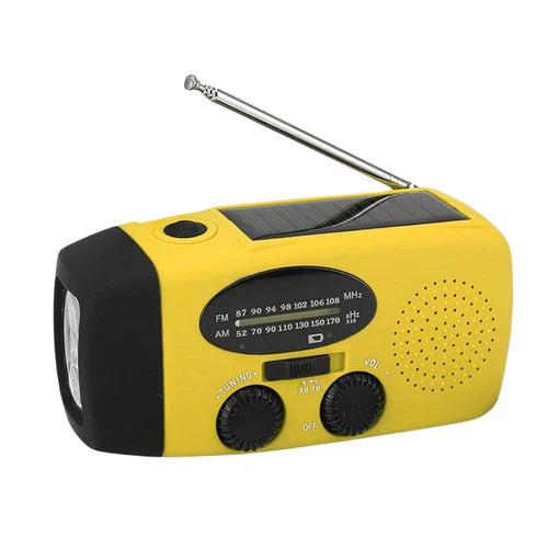 MultiRadio - Multifunction Solar Portable Emergency Radio